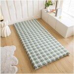 Housse imprim�e pour matelas futon 90x190 cm, rev�tement amovible en coton lavable (b)
