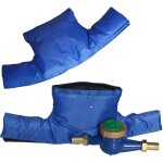 Housse isolante pour compteur d'eau - couvercle isol� pour compteur d'eau - couvercle isolant amovible ...