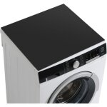 Housse de machine � laver, 52x72 cm housse machine a laver, noir protection machine a laver, antid�rapant ...