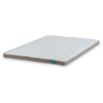 Housse de matelas mousse, 160x200cm, nature topper, �paisseur 10cm
