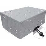 Housse de mobilier d'extérieur, bache imperméable coupe - vent anti - uv, housse de protection rectangulaire ... Housse de mobilier d'extérieur, bache imperméable coupe - vent anti - uv, housse de protection rectangulaire ...