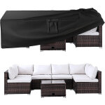 Housses de mobilier de jardin, imperm�ables, polyvalentes, pour tables et chaises d'ext�rieur, robustes, ...