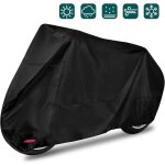Housse de moto protection uv imperm�able coupe - vent pluie neige anti - poussi�re ext�rieur xxl 245x105x125cm ...