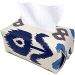 Housse de mouchoirs boh�me, tissu en cuir pu, porte - mouchoirs rectangulaire, bo�te � mouchoirs de voiture, ...
