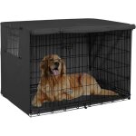 Housse de niche universelle en fibre de polyester durable pour cages � chiens en fil de fer de 24 � 48 ...