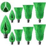 Housse de paillis pour plantes d'hiver, b�che pour arbustes, protection des plantes, housse avec cordon ...