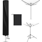 Housse parapluie sechoir brabantia, 160x15x15cm housse etendoir leifheit, housse etendoir parapluie extrieur, ...