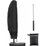 Housse de parasol 3m 4m avec fermeture �clair de 1, 4m de long avec tige t�lescopique, 280x30 / 80 / ...