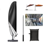 Housse parasol deporte 3x3, bche parasol dport impermable en 420d tissu oxford, anti - uv housse ...