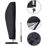 Housse de parasol d�port� de jardin housse de protection pour parasol avec tige t�lescopique en tissu ...