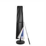 Housse parasol droit imperm�able housse de protection pour parasol de 2m � 3m, r�sistant au vent, anti ...