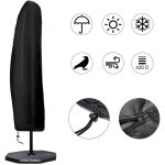 Housse parasol , housse de protection en tissu oxford 420d, couverture de parasol ?impermable, anti ...