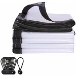 Housse de pluie transparente pour plantes de jardin (2x3m avec 10 boules) - ymyny