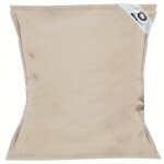 Deco arts - housse pour pouf géant xxl 180x140cm intérieur et extérieur - beige Deco arts - housse pour pouf géant xxl 180x140cm intérieur et extérieur - beige