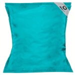 Deco arts - housse pour pouf gant xxl 180x140cm intrieur et extrieur - bleu carabes