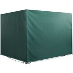 Housse de protection balancelle de jardin bâche étanche 2, 15l x 1, 55l x 1, 5h m pe vert Housse de protection balancelle de jardin bâche étanche 2, 15l x 1, 55l x 1, 5h m pe vert