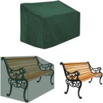 Housse de protection pour banc de jardin couverture �tanche - 2 places de �tanche, coupe - vent, r�sistante ...