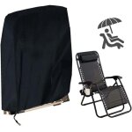 Housse de protection pour chaise longue pliante, housse transat jardin anti - uv, imperm�able, anti - ...