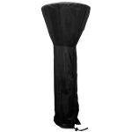 Housse de protection pour chauffage de jardin en tissu oxford 210d noir
