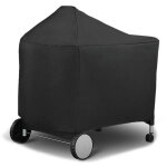 Housse de protection tanche pour barbecue crea pour weber 7152 124x65x101cm aespa