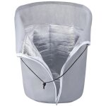 Housse de protection hivernale pour fleurs, 65 x 70 cm, avec cordon de serrage et fermeture �clair, id�ale ...