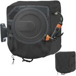 Housse de protection imperm�able pour enrouleur de tuyau d'arrosage mural, 60 x 45 x 60 cm, noire, tissu ...
