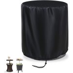 Housse de protection imperm�able pour glaci�re de 7, 5 gallons , noire, pour table de patio, 53, 3 cm ...