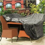Housse de protection imperm�able pour salon de jardin, coupe - vent, protection solaire et anti - poussi�re, ...