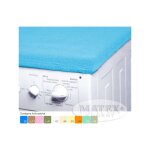 Housse de protection pour machine � laver 50x60 bleu turquoise