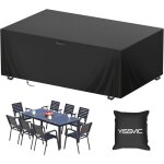 Housse de protection pour mobilier de jardin 180 x 120 x 74 cm, tissu oxford 420d, imperm�able, coupe ...