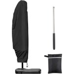 Housse de protection pour parasol deporte 3m 4m, housse de parasol dport avec 1, 4m de long fermeture ...