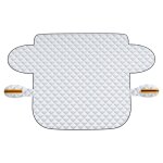 Housse de protection pour pare - brise de voiture avec bords 9 magn�tiques couches plus �paisses extra ...