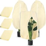 Housse de protection pour plantes d'ext�rieur, lot de 3, 100 x 80 cm, 70 g / m�, r�sistante aux d�chirures, ...