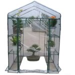 Housse de protection portable en pvc pour mini serre de jardin, plantation, int�rieur, ext�rieur, serre, ...