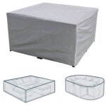 Housse de protection rectangulaire pour meubles de jardin, en polyester, imperm�able, anti - poussi�re, ...