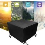 Housse de protection pour salon de jardin, housse de protection pour salon de jardin grand carr� 120x120x74cm ...