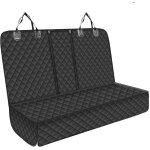 Housse de protection pour siège arrière de voiture noir pour chien, animal de compagnie, enfant, passagers ... Housse de protection pour siège arrière de voiture noir pour chien, animal de compagnie, enfant, passagers ...