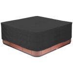 Housse de protection pour spa, jacuzzi, piscine, baignoire, housse de spa en tissu oxford pour jardin ...