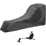 Housse de rameur noire, 241 x 61 x 100 cm, tissu oxford 210d, housse d'ext�rieur pour rameur concept ...