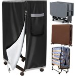 Housse de rangement pour lit pliant r�glable �tanche anti - poussi�re housse de protection multifonctions ...