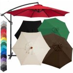 Housse de rechange pour parasol 8 baleines, toile de remplacement parasol, diamtre 3m / ronde toile ...