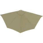 Housse de remplacement parasol demi - cercle 2, 7m, housse de rechange pour parasol de balcon et jardin, ...