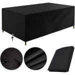 Housse salon de jardin 230x165x80cm noir 420d oxford housse table de jardin rectangulaire protection ... Housse salon de jardin 230x165x80cm noir 420d oxford housse table de jardin rectangulaire protection ...