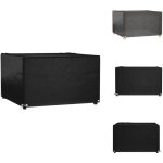 Housse de salon de jardin 8 ?illets 125x125x75 cm carr - housses de meubles d'extrieur - housse de ...