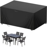 Housse salon de jardin exterieur 180 x 120 x 74cm 420d oxford housse table de jardin bache salon de jardin ...