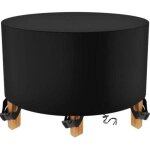Housse salon de jardin ronde 200 x 94cm noir housse table jardin housse de protection bâche imperméable ... Housse salon de jardin ronde 200 x 94cm noir housse table jardin housse de protection bâche imperméable ...