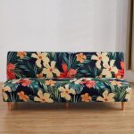 Housse sans accoudoir 3 places ajustable extensible lavable pour canap� - lit, style 3, taille s