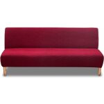 Housse sans bras housse de canap� extensible elastique housse canape lit housse de canap� sans accoudoirs ...