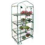 Housse de serre � 4 �tages en pvc - housse de rechange pour mini serre de jardin pour int�rieur ou ext�rieur ...