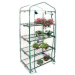 Housse de serre en pvc 4 couches - housse de remplacement pour mini serre de jardin pour usage int�rieur ...